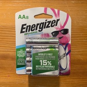 Energizer AA Recharge power plus 8 pack